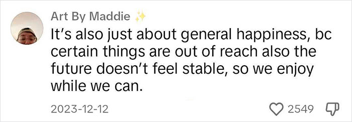 &ldquo;We Can&rsquo;t Afford Anything Else&rdquo;: Woman Explains Why Young People Are Buying Lavish Items