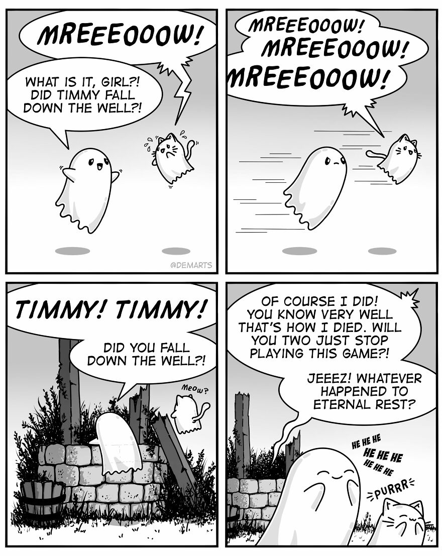 Join Ghost, Ghost Kitty, And Their Friends In Little Wholesome Adventures In A Universe That Touches Upon Our Own