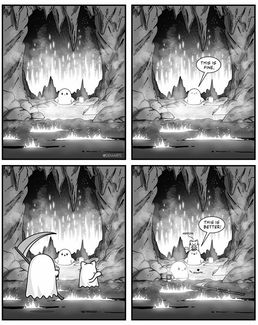 Join Ghost, Ghost Kitty, And Their Friends In Little Wholesome Adventures In A Universe That Touches Upon Our Own