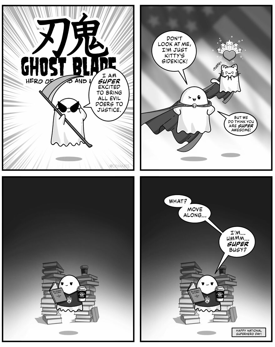 Join Ghost, Ghost Kitty, And Their Friends In Little Wholesome Adventures In A Universe That Touches Upon Our Own