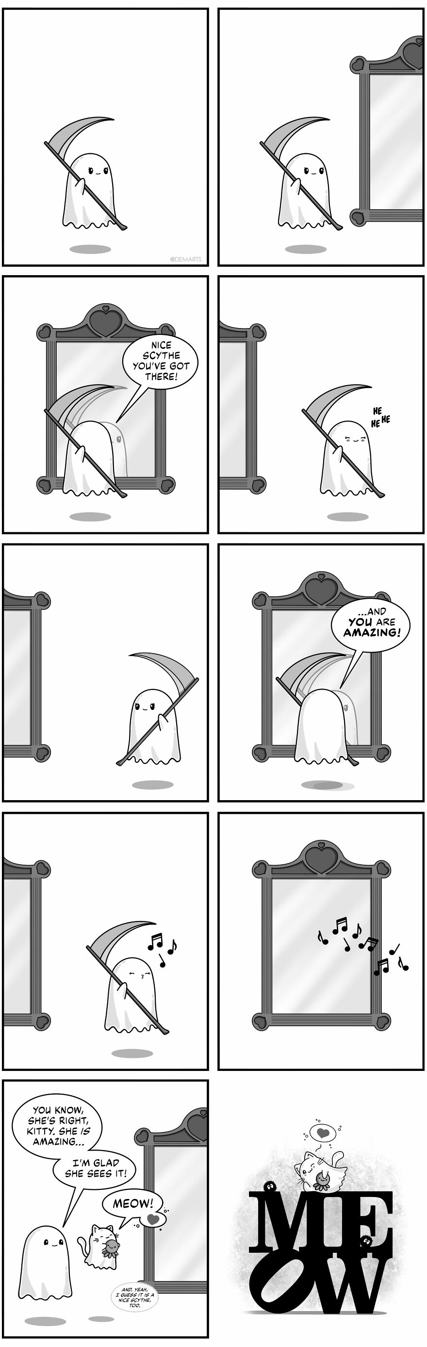 Join Ghost, Ghost Kitty, And Their Friends In Little Wholesome Adventures In A Universe That Touches Upon Our Own