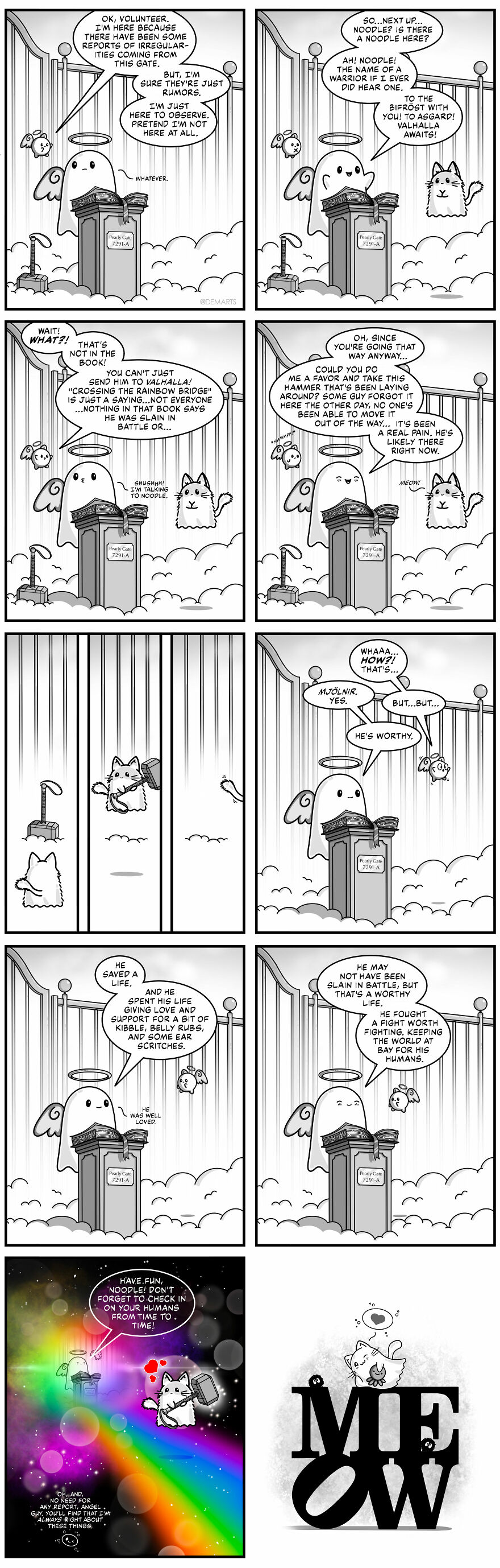 Join Ghost, Ghost Kitty, And Their Friends In Little Wholesome Adventures In A Universe That Touches Upon Our Own