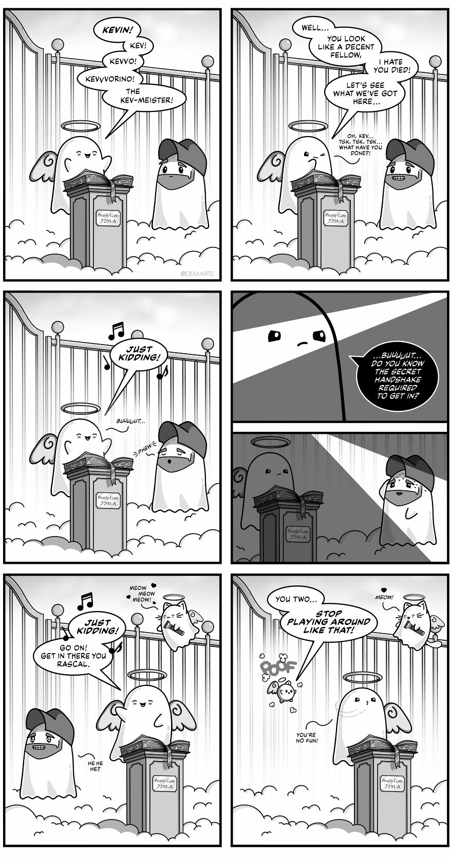 Join Ghost, Ghost Kitty, And Their Friends In Little Wholesome Adventures In A Universe That Touches Upon Our Own