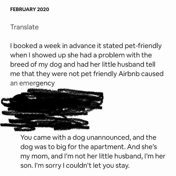 I Was Looking At An Airbnb Listing