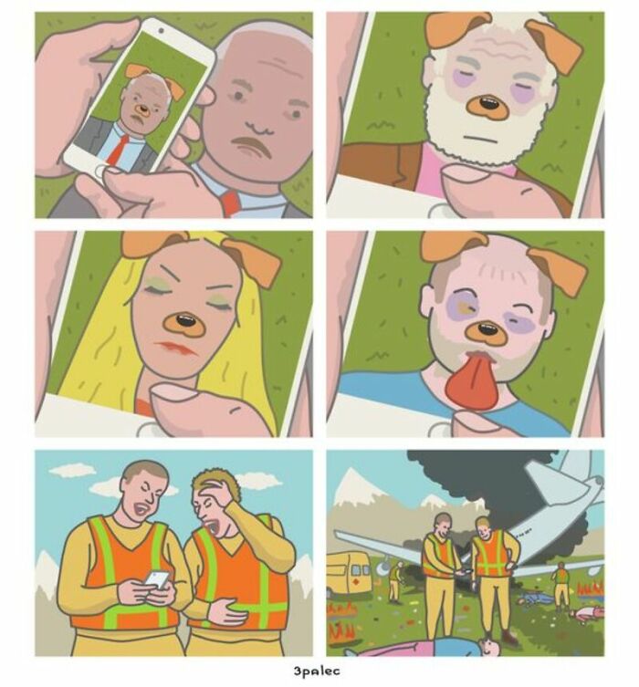 Satirical Comics That Challenge Social Norms With Dark Humor From 3palec (20 New Pics)