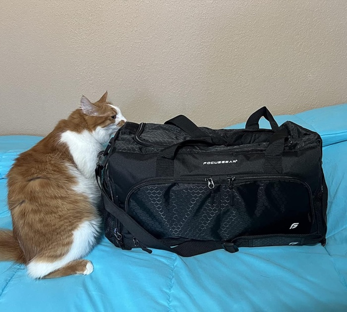 No Sweat, No Stress: The Ultimate Gym Bag 2.0 With Water Resistant Pouch