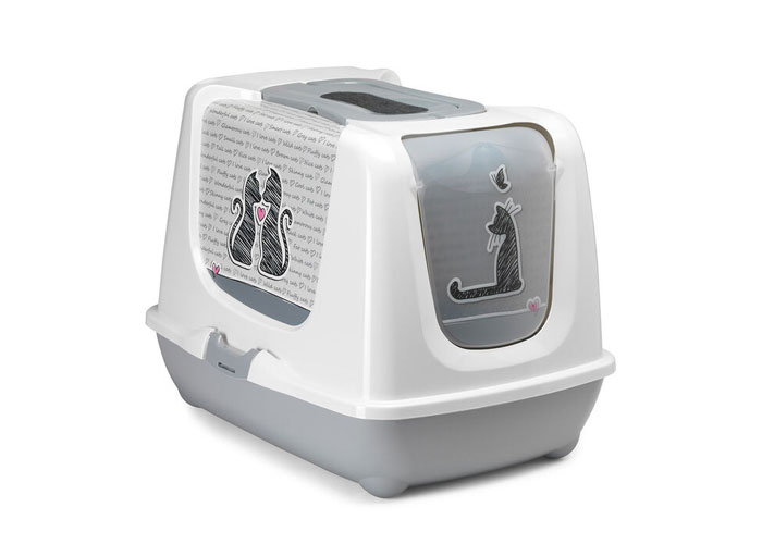 Moderna Cats In Love Hooded Pan