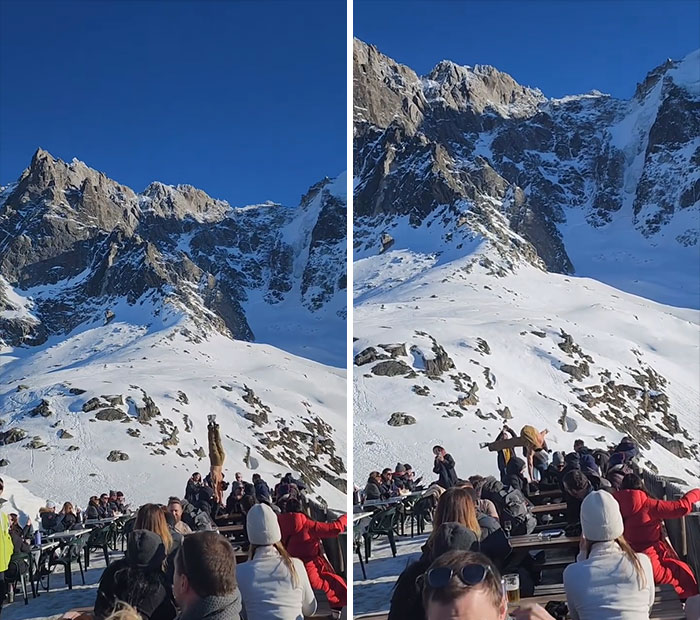 There’s Snowboarding, Skiing And Then There’s This