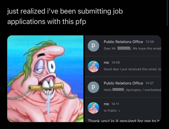 Why Am I Reading It In Patrick's Voice