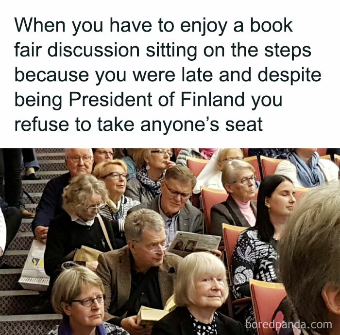 Wishing President Sauli Niinistö A Swift Recovery From Covid. Here’s One Reason Why He’s So Well Liked #gentleman 🕺👌