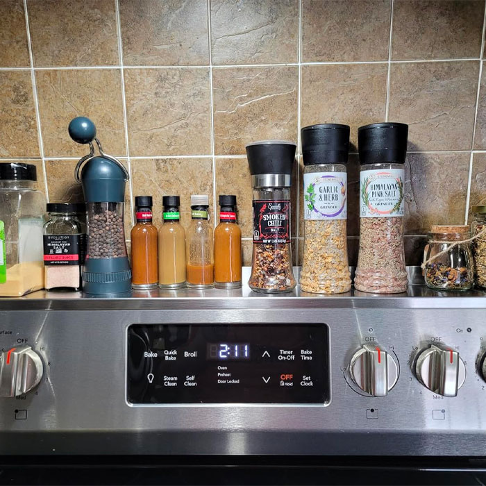 Upgrade Your Kitchen Organization With StoveShelf 30" Length White Magnetic Shelf: The Ultimate Kitchen Storage Solution With Zero Installation