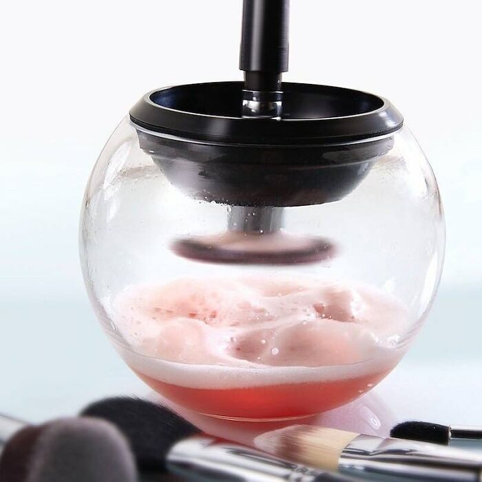 Upgrade Your Beauty Routine With The Makeup Brush Cleaner, Making Brush Cleaning A Breeze And Leaving You With Extra Coffee Time.