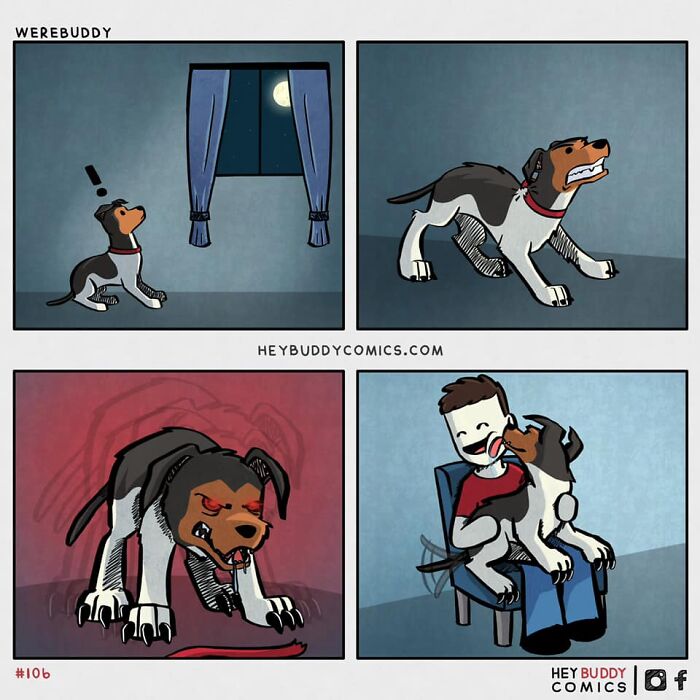 30 Heartwarming Comics That This Artist Created Inspired By His Dog (New Pics)