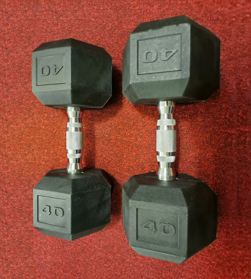 Get Strong, Stay Fit: Cap Barbell's 10 Lb Coated Hex Dumbbell For Your Ultimate Workout