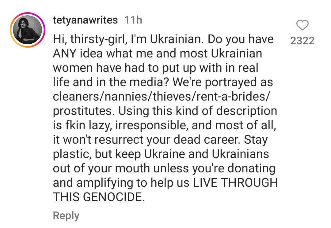 Megan Fox Called Out For Saying She Looks More &ldquo;Expensive&rdquo; Than A Ukrainian Blow-Up Doll