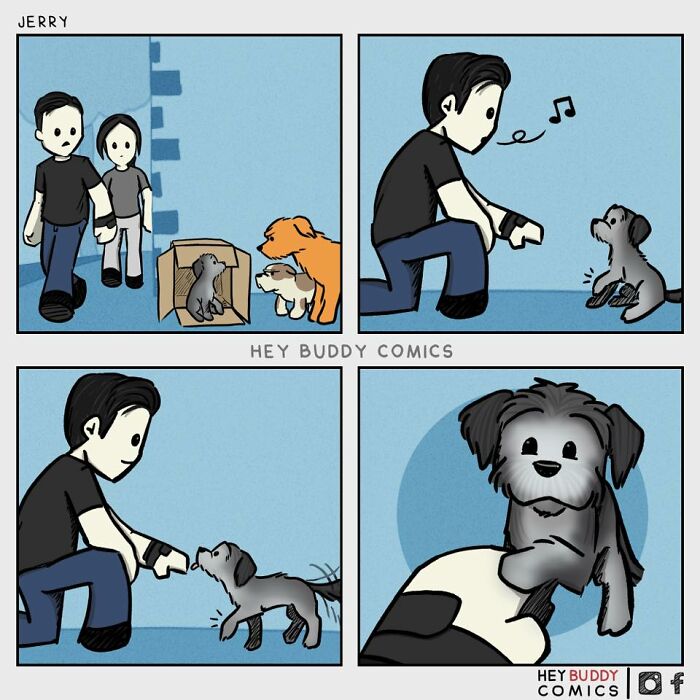 30 Heartwarming Comics That This Artist Created Inspired By His Dog (New Pics)