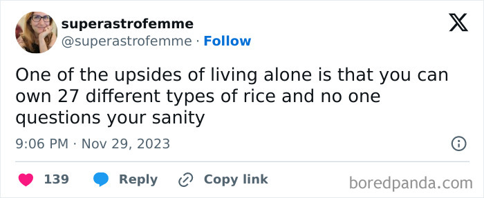Living-Alone-Funny-Tweets