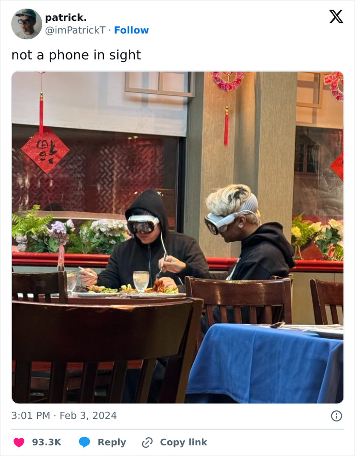 People Have Started Spotting Apple Vision Pro In The Wild&mdash;And It&rsquo;s Scary