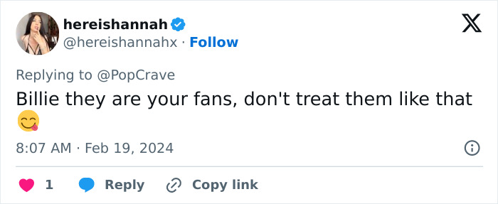 Billie Eilish Praised For Apparently Throwing Shade At TikTokers At The People&rsquo;s Choice Awards