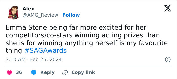 Emma Stone’s Reaction After Losing SAG Award To Lily Gladstone Is The Definition Of Grace Emma Stone’s Reaction After Losing SAG Award To Lily Gladstone Is The Definition Of Grace