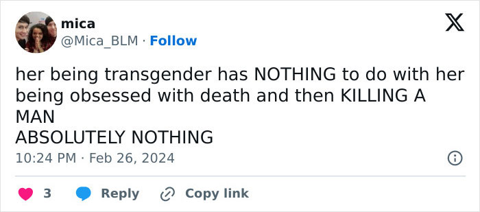 “This Is Not A Woman”: J.K. Rowling Posts Outrage Over News Headlines About Transgender Murderer “This Is Not A Woman”: J.K. Rowling Posts Outrage Over News Headlines About Transgender Murderer