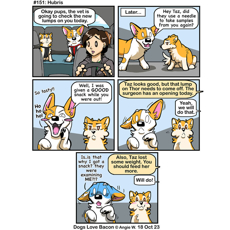 I Draw Comics About The Lives Of Four Rescue Dogs!
