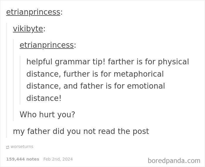 Did You Not Read The Post?