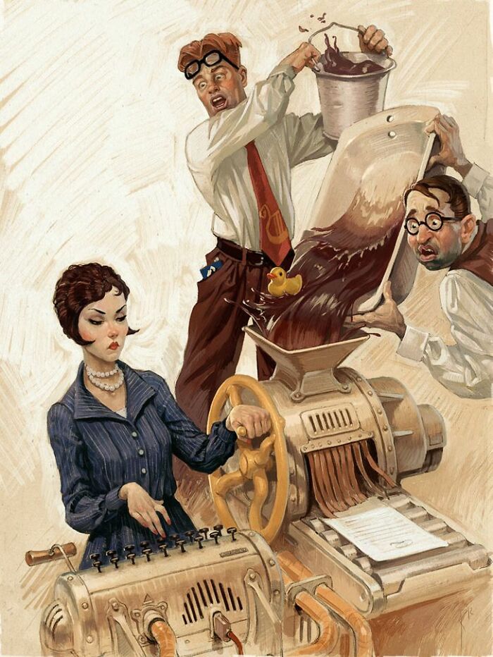 Artist Continues To Create Controversial Illustrations Full Of Hidden Messages (29 New Pics)