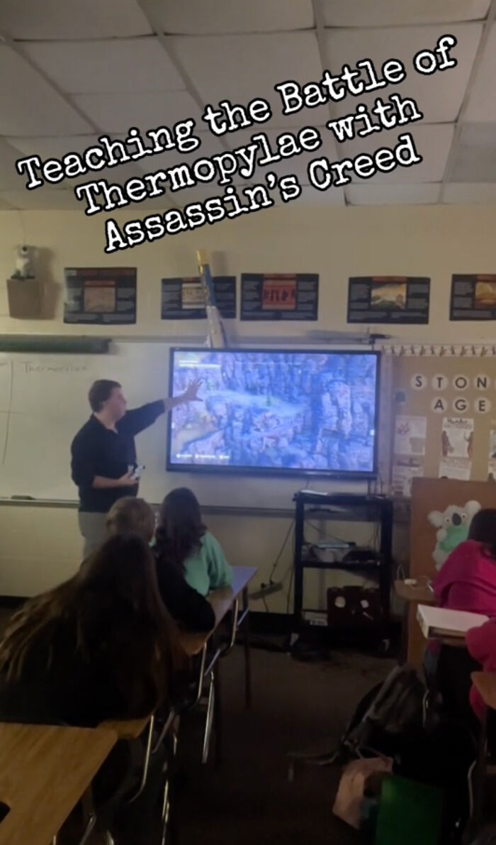 Kids Learn About Ancient Greece With The Help Of Video Game Assassin&rsquo;s Creed In This Teacher&rsquo;s Class