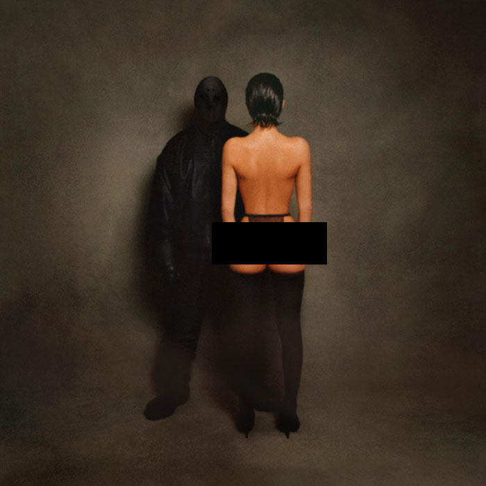 &ldquo;It&rsquo;s Time For A CPS Visit&rdquo;: North West Draws Kanye&rsquo;s Album Cover Of Barely Clothed Bianca Censori