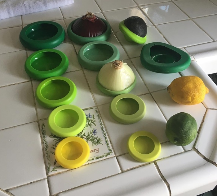 Food Huggers: Reusable Silicone Savers That Hug Your Food Tight