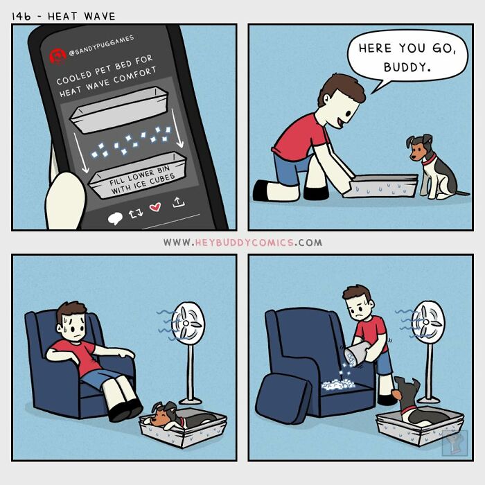 30 Heartwarming Comics That This Artist Created Inspired By His Dog (New Pics)