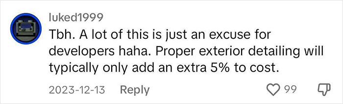 People Are Mad All Buildings In America Look The Same, Creator Points Out The Reason