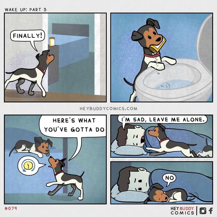 30 Heartwarming Comics That This Artist Created Inspired By His Dog (New Pics)