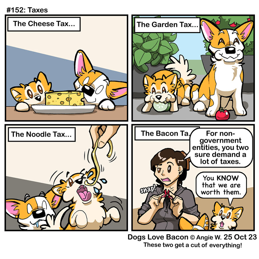 I Draw Comics About The Lives Of Four Rescue Dogs!