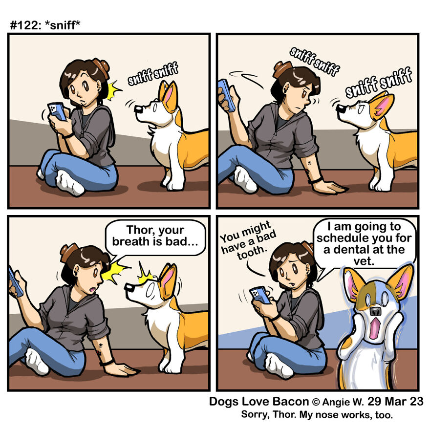 I Draw Comics About The Lives Of Four Rescue Dogs!