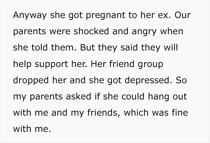16 Y.O. Fed Up With Pregnant Teen Sister Clinging To Her All The Time, Parents Refuse To Understand 16 Y.O. Fed Up With Pregnant Teen Sister Clinging To Her All The Time, Parents Refuse To Understand