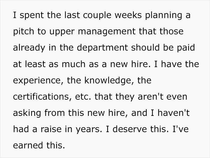 Employee Confronts Management About 50% Higher Pay For New Hires, Gets Shut Down