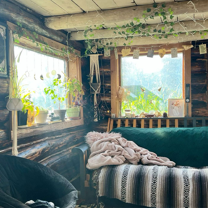 &ldquo;You Have No Worries&rdquo;: 19-Year-Old Lives In Remote Cabin She Rents For $275 A Month