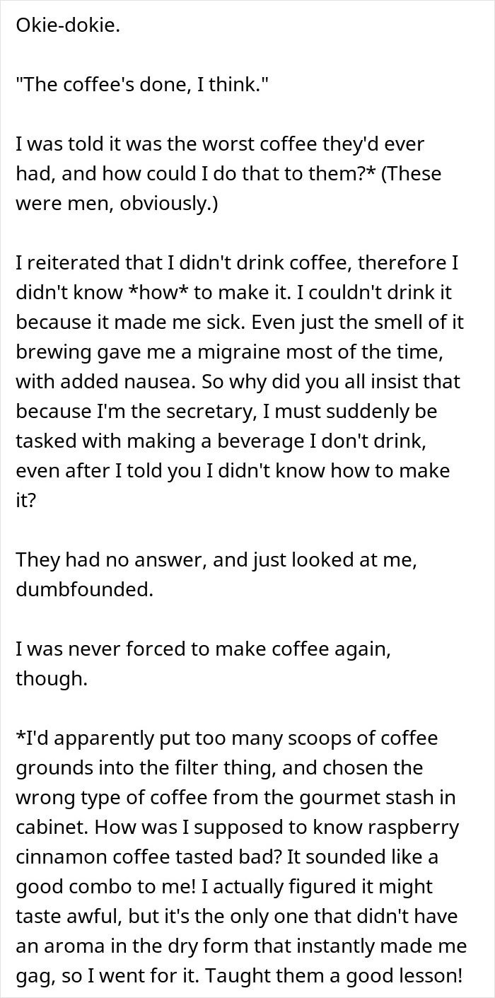 Woman Enjoys Caffeinated Chaos Descending Upon Office After Boss Puts Her In Charge Of Coffee Woman Enjoys Caffeinated Chaos Descending Upon Office After Boss Puts Her In Charge Of Coffee