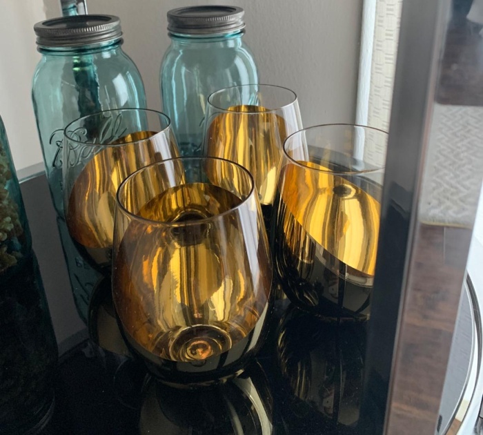 Brass Class: Stemless Wine Glasses For The Sophisticated Sipper