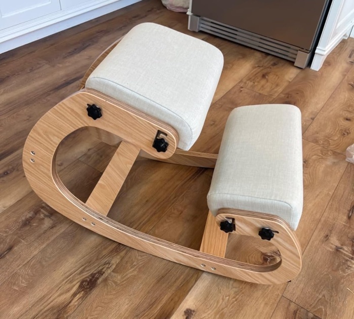 Rock Your Way To A Better Posture - Ergonomic Kneeling Chair For Home Office