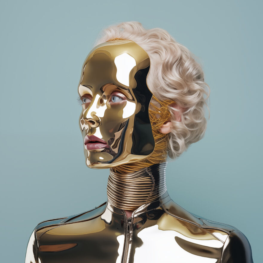 I Created 3 Exciting Sci-Fi Stories Of A Robot Cruising The Universe