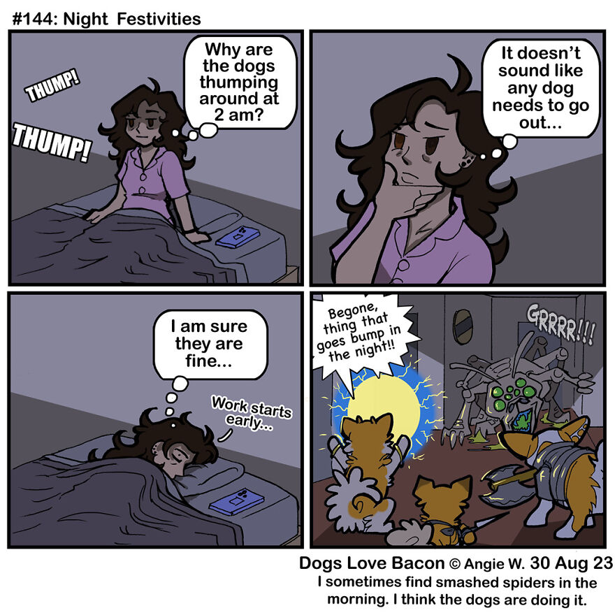 I Draw Comics About The Lives Of Four Rescue Dogs!