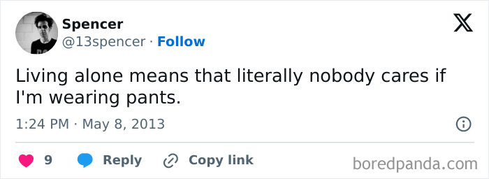 Living-Alone-Funny-Tweets