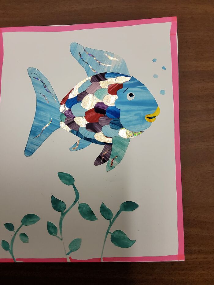 I See Rainbow Fish Looking At Me