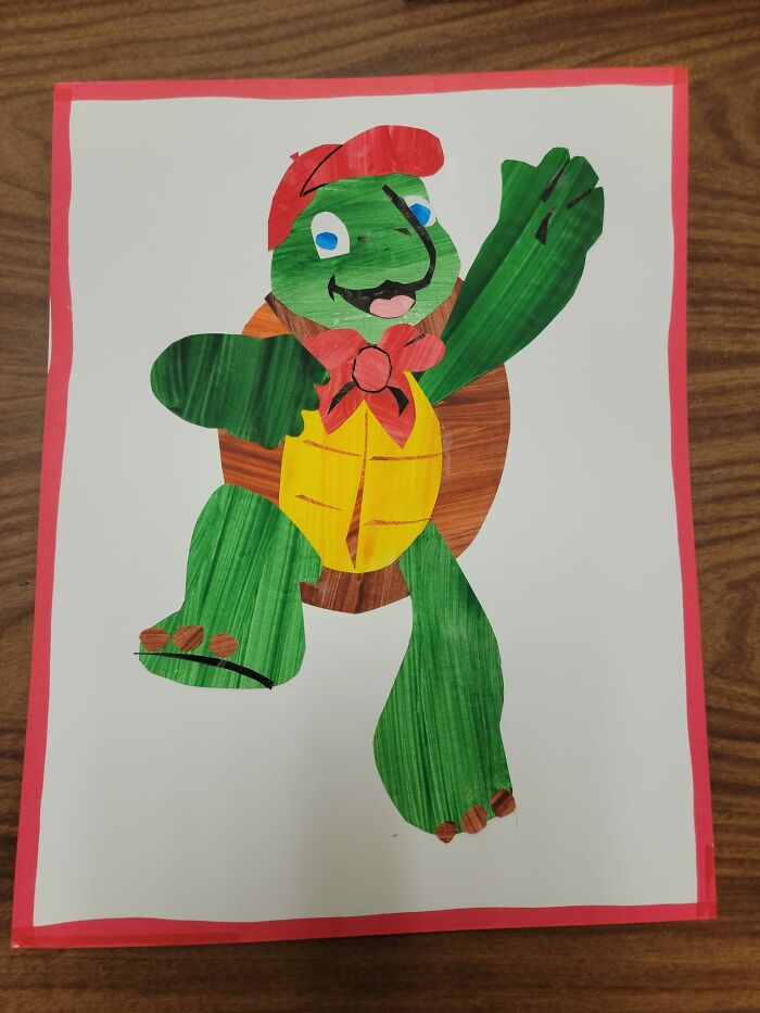 I See Franklin Looking At Me