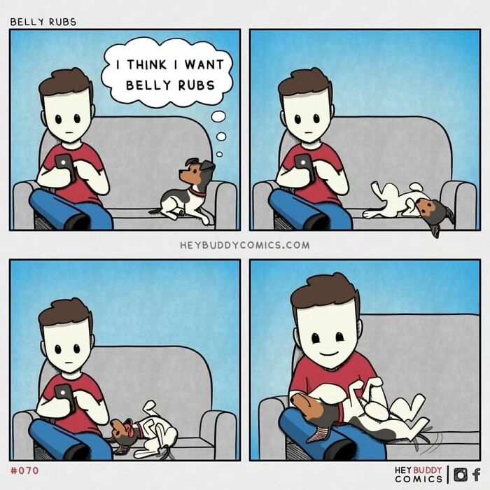 30 Heartwarming Comics That This Artist Created Inspired By His Dog (New Pics)