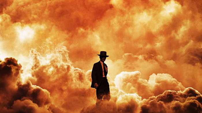 Silhouetted man in a hat standing among dramatic orange clouds, representing weird and fun facts to know.