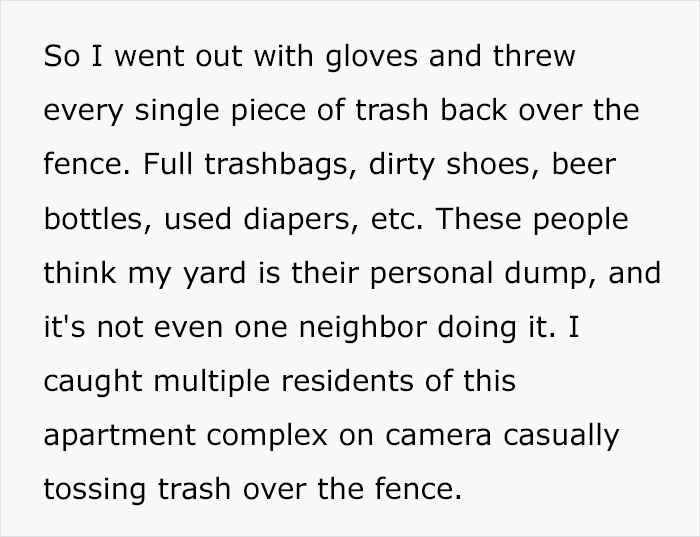 Home Owner Runs Out Of Legal Options To Stop Neighbors Trashing Their Yard, Takes Genius Revenge